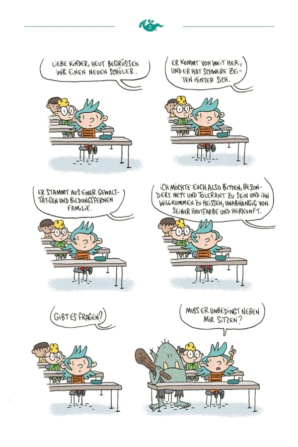 Aurora und der Ork 1: Ein Neuer an der Schule – Bild 2