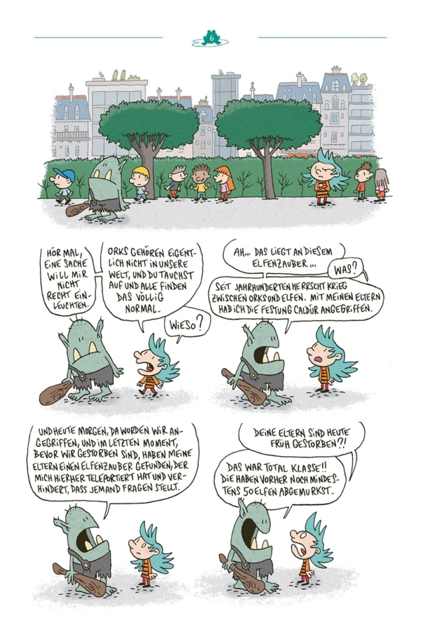 Aurora und der Ork 1: Ein Neuer an der Schule – Bild 5